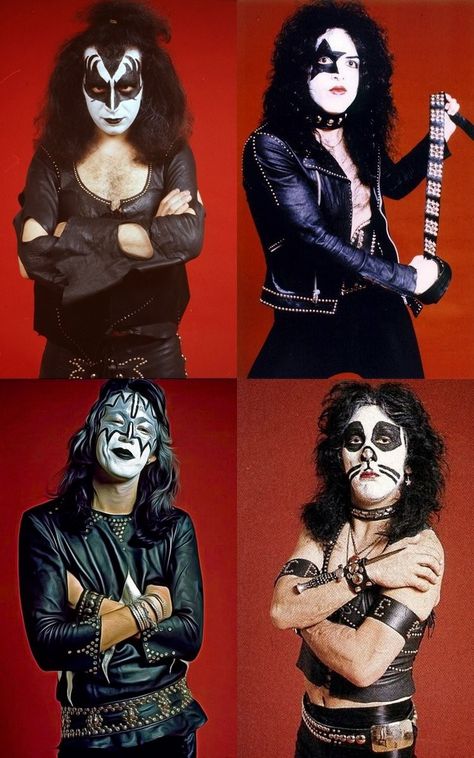 Tommy Thayer 80s, Tommy Thayer, Vinnie Vincent, Eric Carr, Peter Criss, Ace Frehley, Paul Stanley, Gene Simmons, Kiss Band