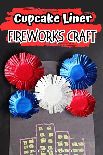 Cupcake Liner Fireworks Craft Paper Fireworks Craft, Fireworks With Toilet Paper Rolls, Cupcake Liner Fireworks Craft, Kids Firework Craft, Fork Painted Fireworks, Easter Religious Crafts, Kids Fathers Day Crafts, Fireworks Craft, Fall Paper Crafts