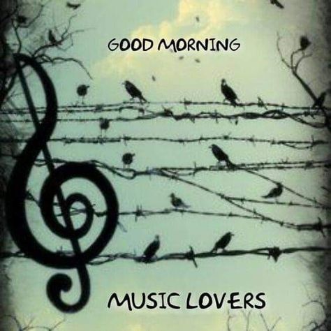 Good Morning Music, Morning Music, Music Notes Art, Morning Quotes For Friends, Alternative Art, Good Morning Coffee, Good Morning Friends, Music Notes, Morning Quotes