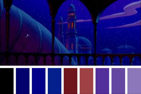 Color palette I Feel Free, Aladdin, Color Palette, Feelings, Color