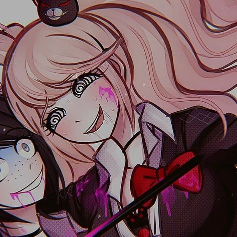 Junko Pfp, Junko Enoshima Icons, Danganronpa Junko, Mermaid Squad, Junko Enoshima, Best Cartoons Ever, Super Mario Art, Trigger Happy Havoc, Nagito Komaeda