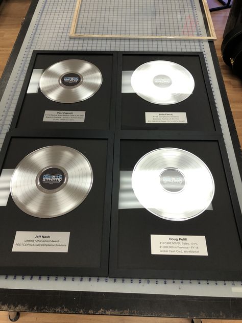 Platinum Record, Record Wall Art, Employee Recognition Awards, Star Way, School Awards, Music Career, Recognition Awards, Drum Sticks, Lifetime Achievement Award