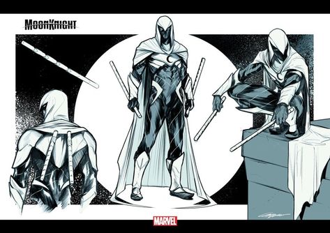 Moon Knight Suit, Moon Knight 2016, Knight Suit, Goku Ssj4, Marvel Multiverse, Superhero Designs, Blood Hunter, Marvel Character Design, Batman Concept