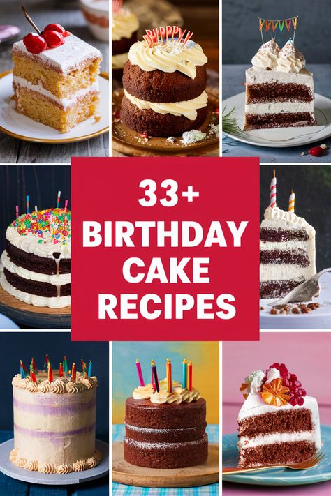 33+ Amazing Birthday Cake Recipes That Will Make Your Celebration Unforgettable!... Make your special day unforgettable with these amazing birthday cake recipes!... From rich chocolate to fruity vanilla there’s a cake for everyone. Perfect for kids and adults alike these delightful treats will add sweetness to your celebration. Baking tips and decoration ideas included to inspire your creativity. Enjoy the fun!... https://ostrali.com/foodr/birthday-cake-recipes-2 Most Delicious Cake Ever, Best Birthday Cake Flavors, Cake Flavors Birthday, Birthday Cake For Adults, Simple Cake Recipes, Birthday Cake Recipes, Coconut Cream Cake, Mint Chocolate Cake, Carrot Cake Recipe Easy