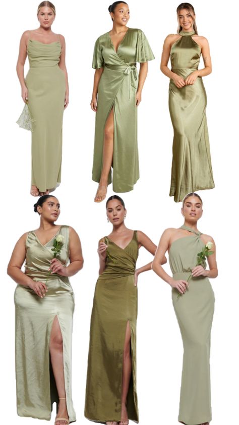 Pretty Lavish / Six Stories Bridesmaid Green, Bridesmaid Color Palette, Pretty Lavish, Bridesmaid Colors, Boho Chic Wedding, Green Bridesmaid, Green Bridesmaid Dresses, Chic Wedding, Wedding Bridesmaids