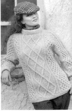 Fishermens Sweater, Free Aran Knitting Patterns, Irish Knitting, Sweater Tree, Aran Jumper, Aran Knitting, Irish Sweater, Aran Knitting Patterns, Knitted Patterns