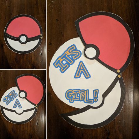 Gender Reveal Pokemon Theme, Pokemon Gender Reveal Ideas, Pokemon Baby Announcement, Pokemon Pregnancy Announcement, Pokemon Gender Reveal, Pokemon Baby Shower Ideas, Prego Announcement, Twin Gender Reveal, Funny Pregnancy Announcement