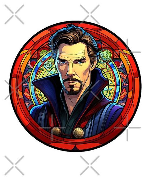 Dr.Strange Movie by King Moon | Redbubble Dr Strange Movie, Doctor Strange Art, Strange Art, Dr Strange, Weird Art, Doctor Strange, Stranger Things, Science Poster, Stranger Things Fanart