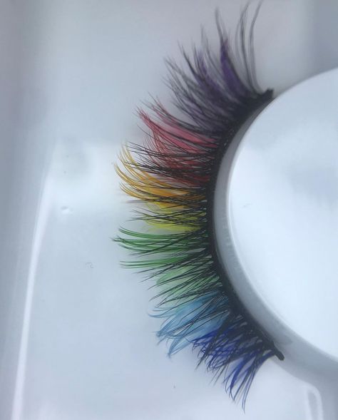 Rainbow Lashes, Happy Saturday, Lash Extensions, Shopping List, Lashes, Rainbow, Instagram Photo, Makeup, Beauty