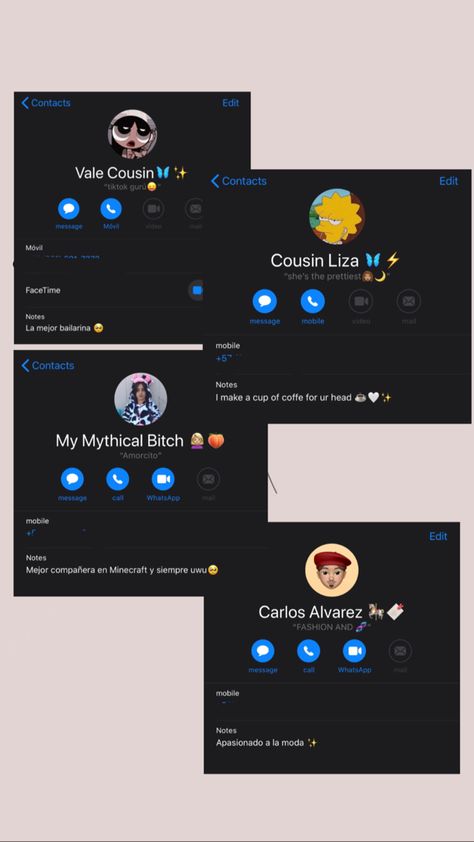 Looks so cute and I love the organization lol  . . . #apps #contacts #iphonewallpaper #wallpaper #iphone #list #aesthetic Contact Organization Iphone, Contacts Aesthetic Phone, Contact Aesthetic Phone, Contact Aesthetic, Gold Iphone 7 Plus, Iphone Inspiration, Organize Phone, List Aesthetic, Text Message Quotes