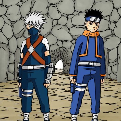 kakashi and obito icons Naruto Panels, Obito And Kakashi, Kakashi Obito, Kakashi And Obito, Uchiha Obito, Tobi Obito, Obito Uchiha, Hatake Kakashi, Kakashi Hatake