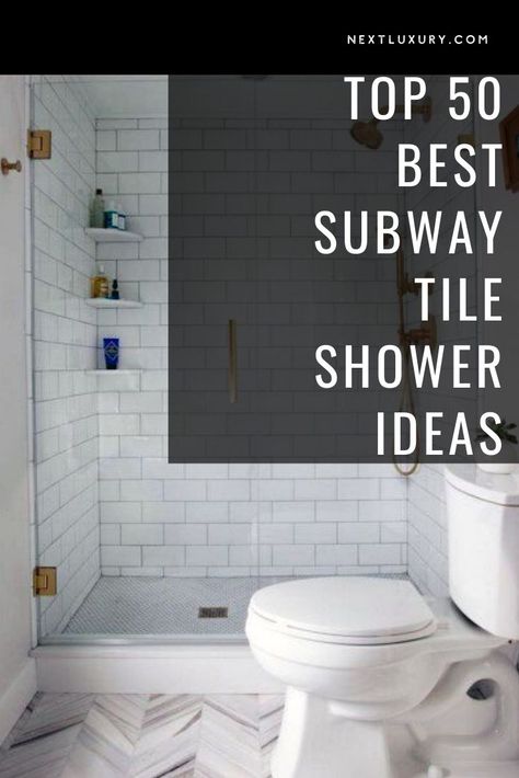 Transport Aesthetic, Subway Tile Shower Ideas, Subway Tile Shower Designs, Subway Tile Ideas, White Subway Tile Shower, White Subway Tile Bathroom, Tile Walk In Shower, Subway Tile Design, White Tile Shower