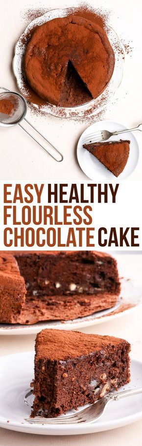 Cake With Pecans, Loopy Whisk, Vegan Chocolate Frosting, Flourless Chocolate Cake Recipe, Healthy Chocolate Cake, Paleo Snack, Best Gluten Free Desserts, Healthy Chocolate Recipes, Sweat Treats