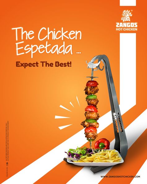 The trailblazing Thai Fusion dish encompassing Chicken pieces marinated with an Indo- Thai spice blend and cooked on skewers is as different as different can be😌🔥 Glamorously served with exotic veggies and fries, this authentic dish is more than worth a try!🥰✨ #Zangoshotchicken #grilledchicken #Zangos #bestinthetown #flamegrilledchicken #chickenespetada #bestintown #Kottayam #Kottakkal Chicken Espetada, Thai Spices, Fusion Dishes, Chicken Pieces, Hot Chicken, Spice Blends, Skewers, Grilled Chicken, Chicken