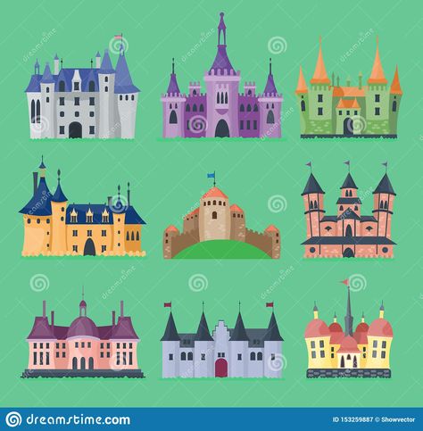 Cartoon fairy tale castle key-stone palace tower icon knight medieval architecture castle building illustration. Fantasy. by Showvector on #dreamstime #vector #illustration Stone Palace, Architecture Castle, Knight Medieval, Cartoon Fairy, Castle Vector, Castle Illustration, Castle Building, Illustration Fantasy, Medieval Architecture