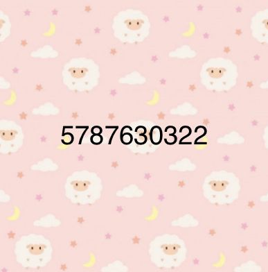 Sanrio Decals Bloxburg, Bloxburg Baby Room Decals Codes, Bloxburg Wallpaper, Baby Room Decals, Picture Codes, Baby Decals, Roblox House, Roblox Decals, Pic Code