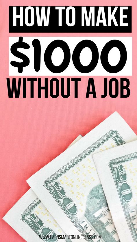 It's easy to make money online without having a real job. Not sure how to do this? This post shows you awesome ways that you can use to make $1,000 without a job #sidehustles #sidehustle #makemoneyonline #extraincome Quick Cash, Make Money Online Free, Social Media Jobs, Earn Extra Money, Body Fitness, Ways To Earn Money, Earn Money From Home, Make Money Fast, Every Single Day