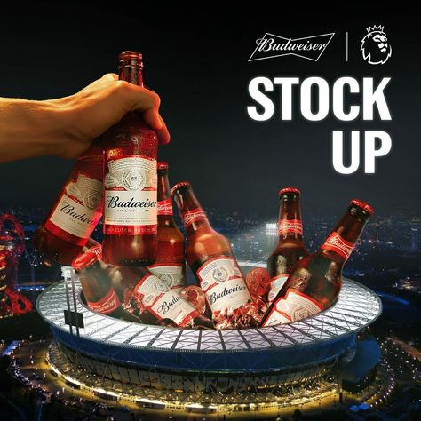 Budweiser Commercial, Soccer Season, Fan Engagement, Beer Design, The Energy, Freelance Designer, The Project, Premier League, Beer