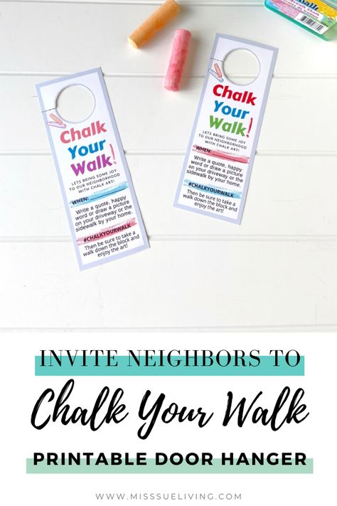 Hoa Social Committee Ideas, Neighborhood Social Committee Ideas, Chalk The Walk Ideas Back To School, Hoa Activities, Chalk The Walk, Neighborhood Activities, Pta Events, Customer Appreciation Day, How To Make Invitations