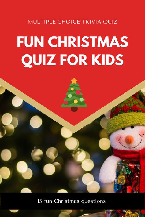 Kids Christmas Quiz, Christmas Quiz For Kids, Christmas Quiz And Answers, Family Trivia Questions, Christmas Quizzes, Kids Quiz Questions, Christmas Quiz Questions, Santa Chocolate, Quiz For Kids