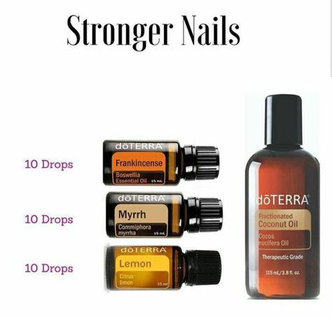 Summer Essential Oils, Terra Essential Oils, Strengthen Nails, Doterra Oils Recipes, Roller Blends, Stronger Nails, Essential Oil Beauty, Doterra Oil, Healthy Wellness