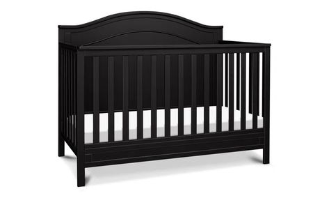 DaVinci Charlie 4-in-1 Convertible Crib | Wayfair Davinci Crib, Crib To Toddler Bed, 4 In 1 Crib, Baby Cribs Convertible, Arched Headboard, Crib Toddler Bed, Adjustable Mattress, Toddler Furniture, Convertible Crib