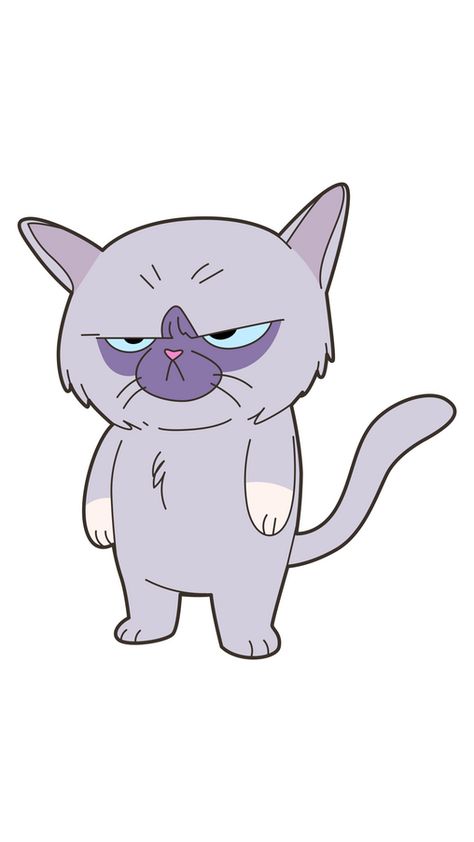 The Angry Kitty is a character in We Bare Bears: The Movie. Everybody thinks she is mad all the time because she looks angry, but this is just her face, and this cat has other feelings too. Angry... Angry Animal Drawing, Cute Angry Face, Cat Emotions Drawing, Grumpy Face Cartoon, Cat Angry Cute, Cute Angry Cartoon, Angry Cat Drawing, Mad Cat Drawing, Angry Cat Drawing Cartoon