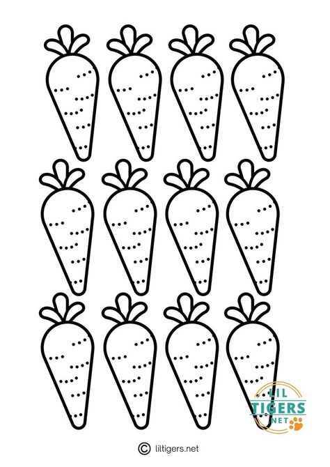 Are you looking for easy carrot printables? Then check out our free printable carrot templates and add them to your Easter crafts or Frosty the snowman. Click through now and get them in small, medium, or large. #carrottemplates #carrotoutlines #carrotprintables Free Carrot Printable, Carrot Template Free Printable, Carrot Outline, Veggie Crafts, Carrot Template, Carrot Printable, Carrot Svg Free, Daycare Job, Carrot Clipart