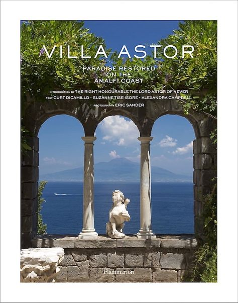 Villa Astor cover. Amalfi coast. Villa Astor, Bay Of Naples, Italy House, Mediterranean Villa, Italian Home, Italian Villa, The Amalfi Coast, Ex Libris, Sorrento