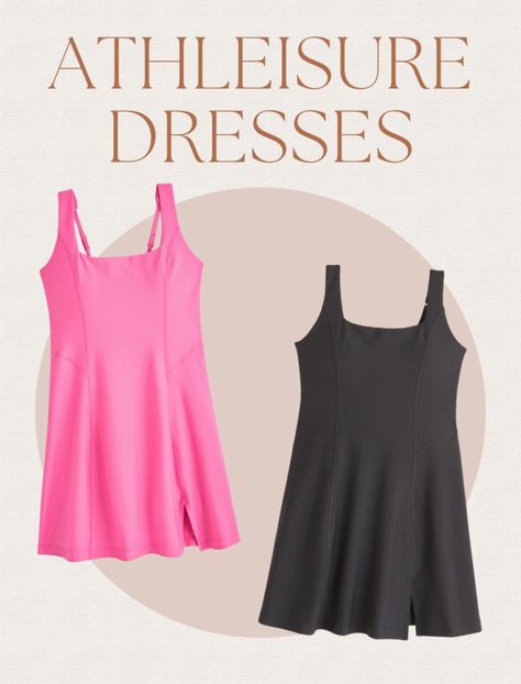 athleisure dress, athletic dress, exercise dress, target dress, workout dress for women Workout Dress Outfit, Exercise Dress Outfit, Dress With Shorts Underneath, Abercrombie Outfits, Exercise Dress, Workout Dress, Target Dress, Athleisure Dress, Nashville Outfits