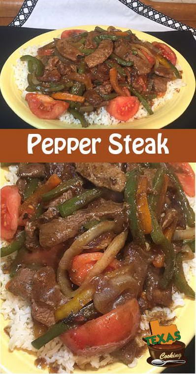 Oven Pepper Steak Recipe, Best Ever Pepper Steak, Pepper Steak Recipe Easy, Spicy Soy Sauce, Beef Casseroles, Pepper Steak Recipe, Steak Potatoes, Beef Round, Salmon Patties Recipe