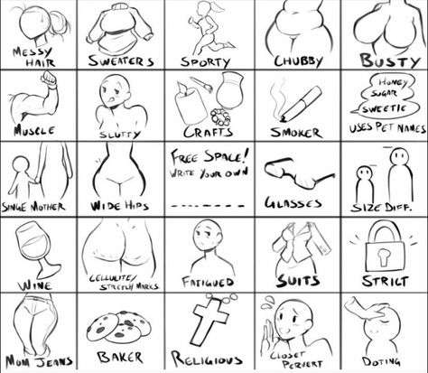 Pose Pack Drawing, Where People Can Touch You Chart Drawing, Spicey Drawing Poses, Jar Of Kinks Template, Outfit Kinks Chart Bingo, Sussy Poses For Drawing, Oc Profile Drawing, Artist Kink Jars Template, Profile Picture Ideas Anime