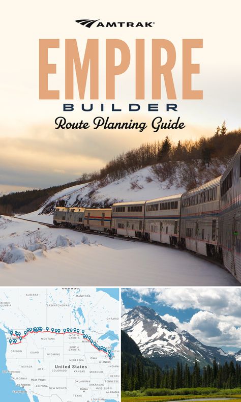 Empire Builder Train, Amtrak Empire Builder, Empire Builder Amtrak, Magical Train, Canadian Train, Train Travel Usa, Amtrak Train Travel, Montana Trip, Train Vacations