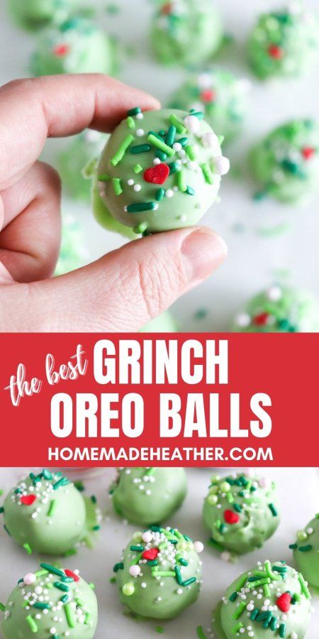 Christmas Themed Oreo Balls, Christmas Cookie Cake Balls, Oreo Cake Pops Christmas, Grinch Oreo Cookie Balls, Christmas Grinch Oreo Balls, Green Oreo Balls, Simple Christmas Baking For Kids, Grinch Truffle Balls, Christmas Oreo Balls Recipe