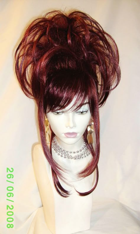 Wigs Fun, Styled Wigs, The King And I, Drag Wigs, High Fashion Hair, Huge Hair, Dilly Dilly, Tail Comb, Makeup Hairstyles