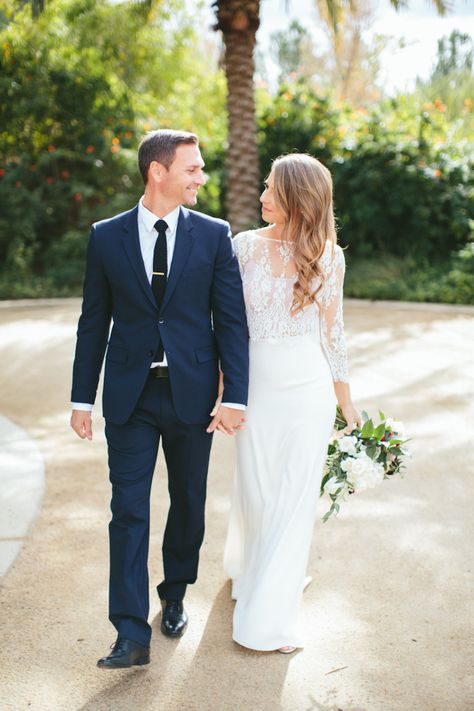 For a townhouse wedding: http://www.stylemepretty.com/2016/05/03/discover-your-perfect-venue-gown-pairing/ Two Piece Dress Casual, Groom Wedding Attire, Scottsdale Wedding, Sarah Seven, Wedding Suits Groom, Wedding Forward, Groom Suit, Groom Attire, Groom Style