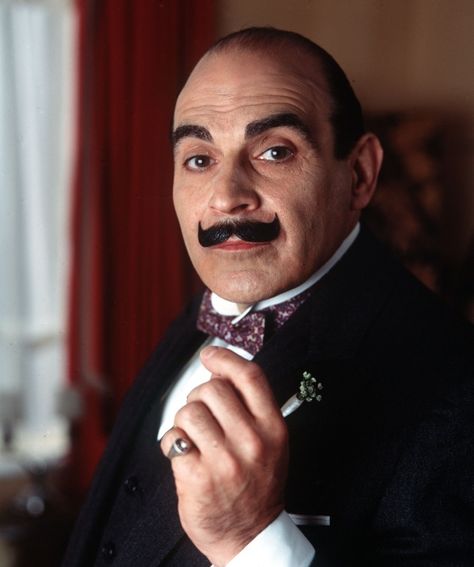 David Suchet Hercule Poirot, Effie Gray, Masterpiece Mystery, David Suchet, Agatha Christie's Poirot, Famous Detectives, Curiosity Killed The Cat, Hercule Poirot, Family Circle