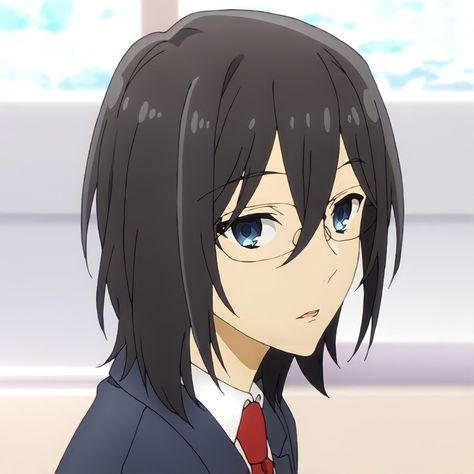 An Anime, Anime Character, Black Hair, Hair, Anime, Blue, Black