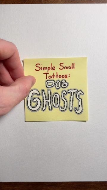 Ben’s Ballad on Instagram: "Small tattoo ideas: dog ghosts 🐶👻 #tattoo #tattooideas #smalltattoo #tattoodesign #dogtattoo" Small Tattoo Ideas Dog, Ghosts Tattoo, Tattoo Ideas Dog, Dog Ghost, Ghost Tattoo, Small Tattoos Simple, Ghost Dog, Small Tattoo Ideas, Dragon Tattoo Designs