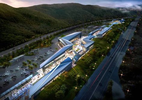 Highway Rest Areas to Get Hotel-like Star Ratings | Be Korea-savvy Rest Stop Architecture, Rest Area Design, Highway Rest Area, Highway Architecture, Architectural Thesis, Future Buildings, Perspective Photography, Architecture People, Architecture Concept Diagram