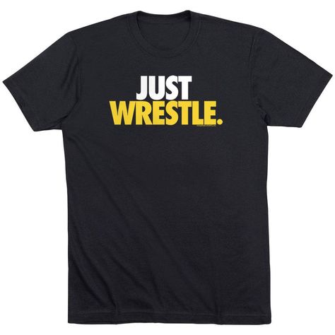 PRICES MAY VARY. PRINTED IN THE USA! Available in various sizes ranging from youth to adult and printed right here in the USA, what's not to love about this awesome wrestling tee?! Thanks to it's sleek and simple design, this t-shirt is a fan favorite. With "Just Wrestle" boldly emblazoned across the front of the shirt, you can show off your passion for all to see! If you are looking for a youth shirt instead of an adult shirt, please search ASIN B088P8VPHW LIGHTWEIGHT BREATHABLE FABRIC! During Wrestling Apparel, Wrestling Shorts, Wrestling Mom Shirts, Wrestling Shirt, Women Wrestling, Womens Workout Shirts, Wrestling Shirts, Daniel Bryan, Sports Tops