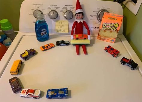 Elf On Shelf, Awesome Elf On The Shelf Ideas, Elf Activities, Elf Fun, Chris Stapleton, Elf Ideas, Craft Kits For Kids, Shelf Ideas, The Elf