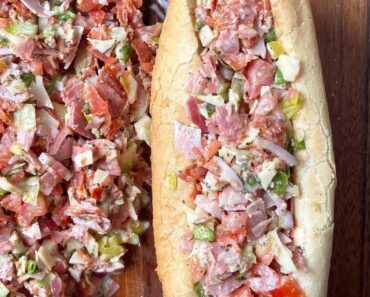 Chopped Italian sandwiches Chopped Italian Sandwich, Italian Sandwiches, Italian Sandwich, Easy Cooking, Meal Ideas, Sandwiches, Branding