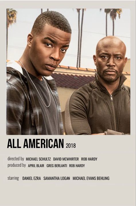 All American Poster, Polaroid Posters Tv Shows, Dark Tv Show Poster, Black Bird Series Poster, All American Aesthetic Tv Show, The Americans Tv Show, American Tv Show, Black Male Models, All American Boy