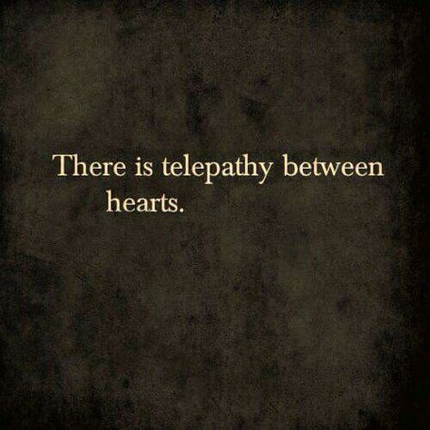 There is telepathy between hearts Soulmate Quotes, Twin Flame, Hopeless Romantic, The Words, Beautiful Words, Namaste, Inspire Me, Soulmate, Wise Words