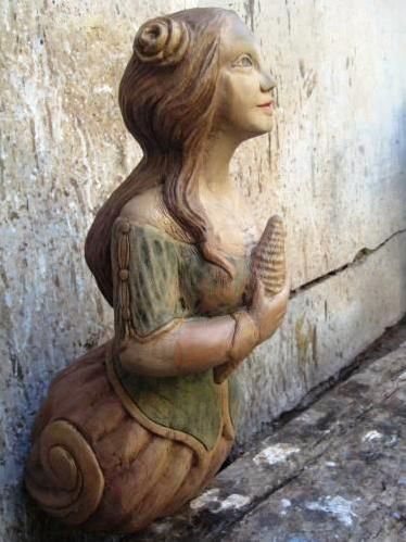 Ships Figurehead, Underwater Shipwreck, Ship Figurehead, Underwater Sculpture, Pirate Ships, Maritime Art, Water Spirit, Mermaid Crown, Sand Play