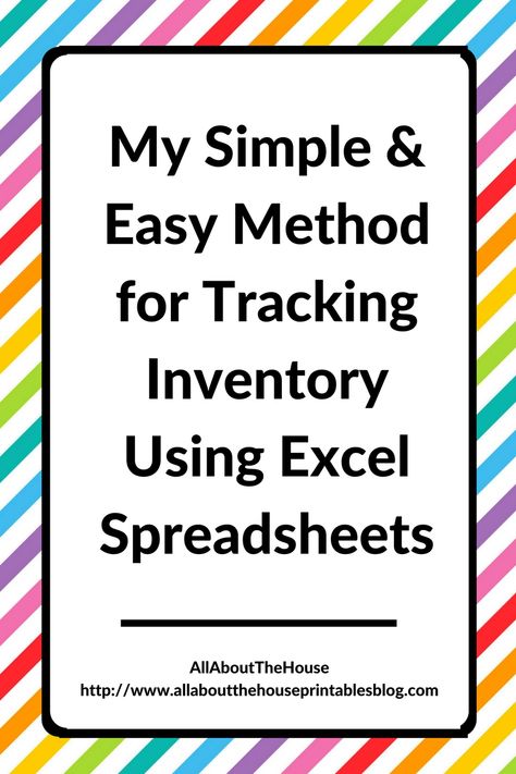 Inventory Spreadsheet, Free Spreadsheets, Business Inventory, Excel Spreadsheets Templates, Printable Label Templates, Product Inventory, Computer Lessons, Microsoft Excel Tutorial, Learning Microsoft