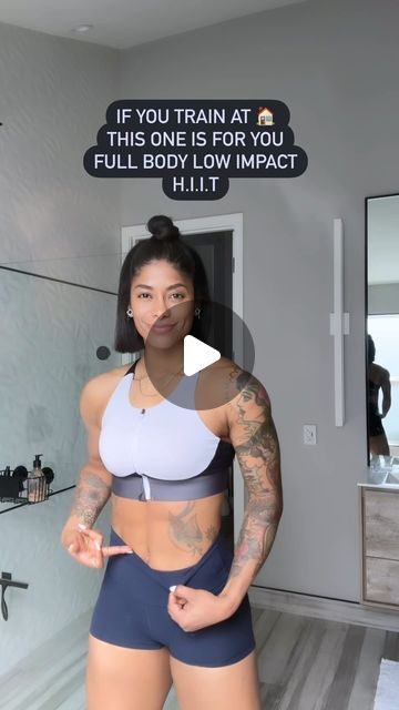 Massy Arias on Instagram: "How many of you train at home? You’re  going to want to save this one. Tag a friend, and let’s get it.  This is what I call a full body low impact strength hiit workout that will actually use your body weight and very little equipment to strength train and get a good functional sweaty workout.  This is from my at home program #Maelevate2 and I decided to stay home and put these workouts together for the community that has been asking me to train at home. This is a full program I developed and you can click link in bio to access and get real results at home.  The workout: you’ll perform each movement of every circuit back to back with little to no rest in between. Rest when all set is completed and finish all rounds before moving to the next.  I loved every minute Low Impact Workout At Home, Hiit Workouts At Home, Full Body Strength Training Workout, Strength Training At Home, Massy Arias, Bodyweight Workout Routine, Yoga Workout Routine, Sweaty Workout, Ab Workout Challenge