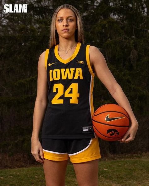 SLAM on Instagram: "Gabbie Marshall has been with the Hawkeyes for five seasons, starting in over 120 games. She’s been a lockdown defender and a knockdown shooter for her squad, and most importantly, a leader. LINK IN BIO for more. 📸: @atibaphoto" Gabbie Marshall Iowa, Gabby Marshall, Gabbie Marshall, Caitlyn Clark, Basketball Vibes, Basketball Women, Kate Martin, Iowa Basketball, Indiana Fever