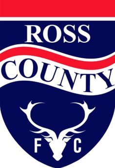 Ross County FC (Scotland) Aberdeen Football, Dunfermline Athletic, Football Club Logo, Ross County, Robert The Bruce, Heart Of Midlothian, Dundee United, British Football, Rangers Football